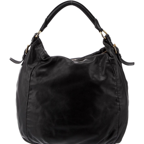 PRADA Fidud Vitello Shoulder Bag - Picture 2 of 5